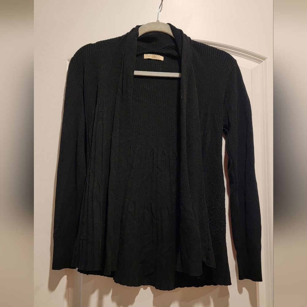 Elegant Black Women's Cardigan